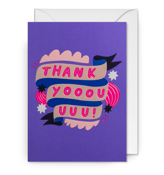 Thank Yooouuuu Banner - UniqueEntity Art