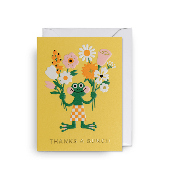 Thanks A Bunch Mini Thank You Card