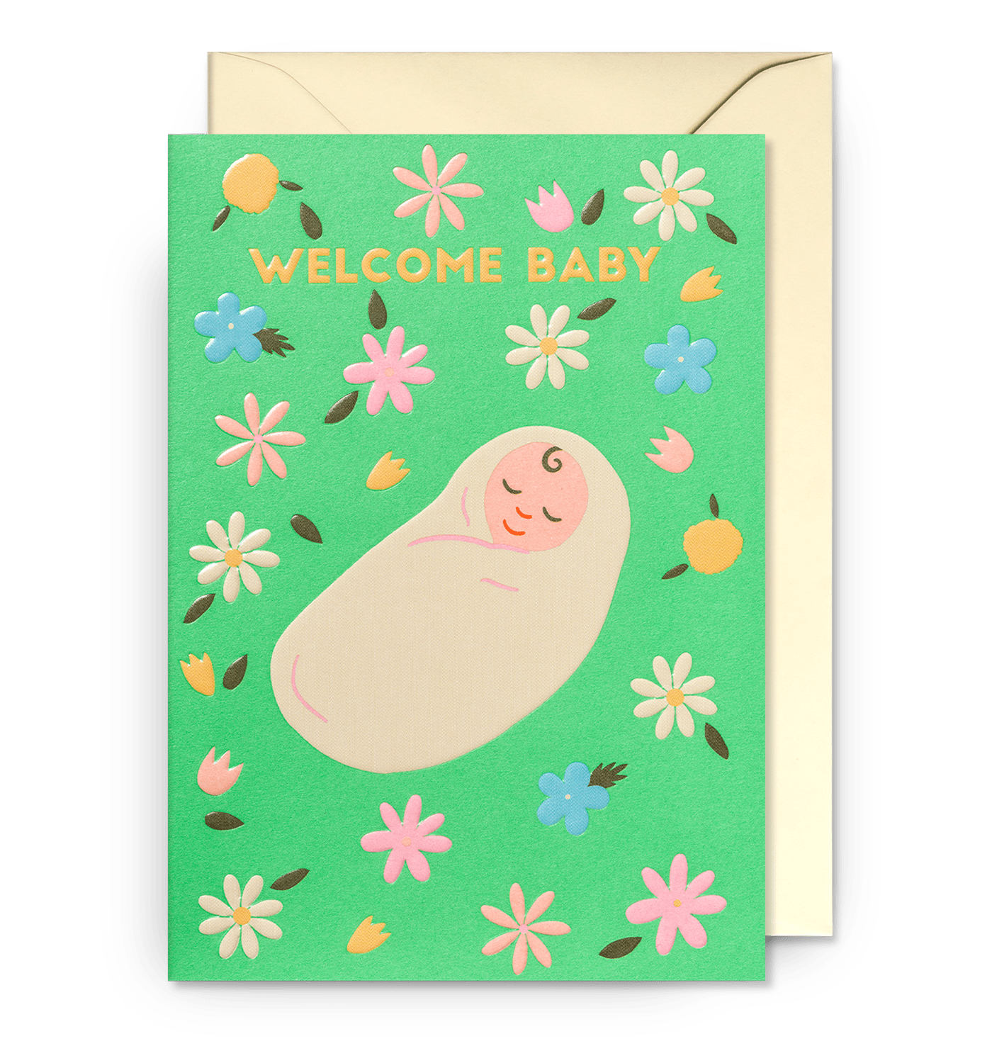 Welcome Baby Graphic Illustration - UniqueEntity Art