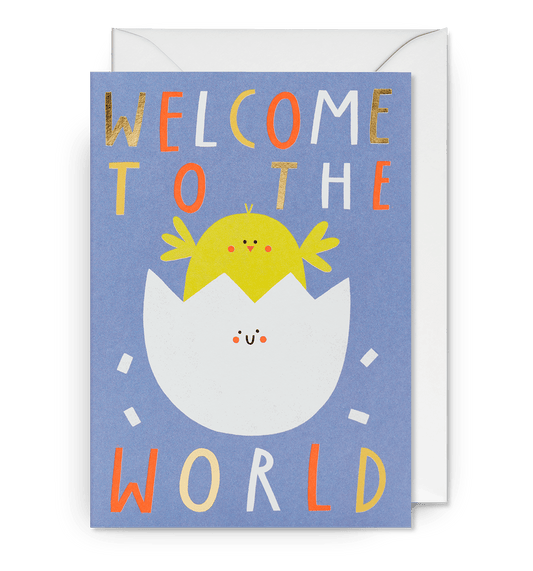 Welcome To The World Chick Illustration - UniqueEntity Art
