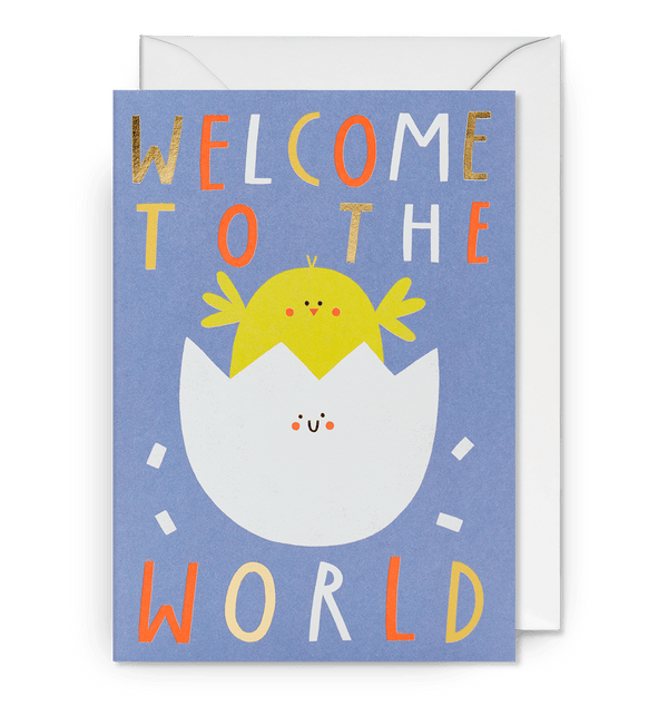 Welcome To The World Chick Illustration