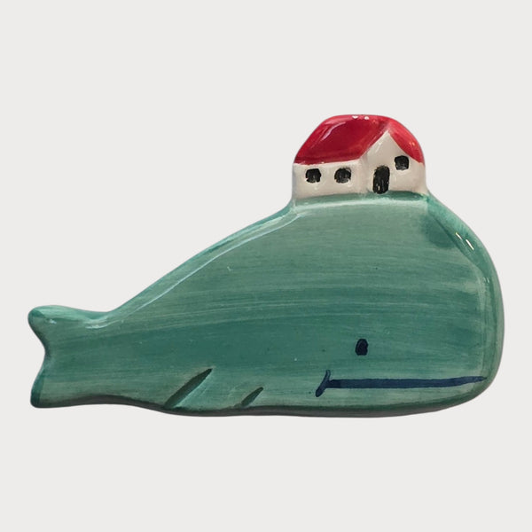 Whale House Red Roof