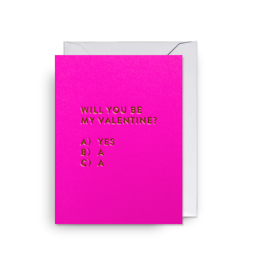 Will You Be My Valentine - UniqueEntity Art