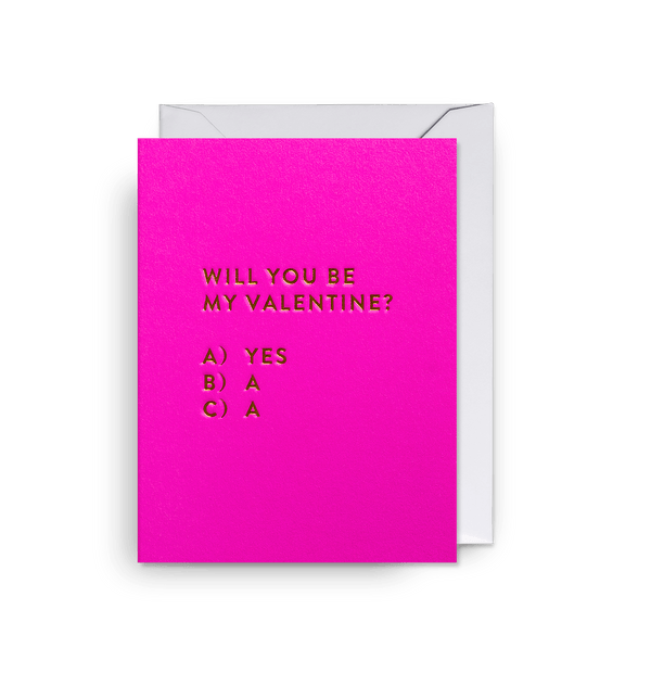 Will You Be My Valentine