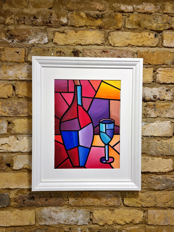 Wine Hues - UniqueEntity Art