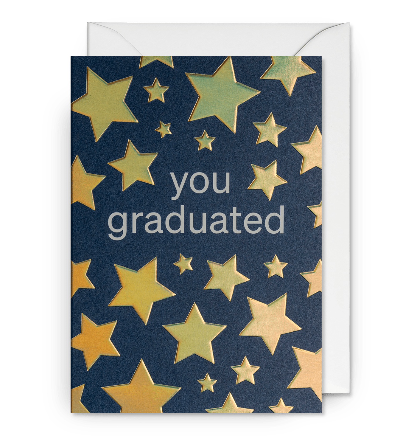 You Graduated Gold Star - UniqueEntity Art