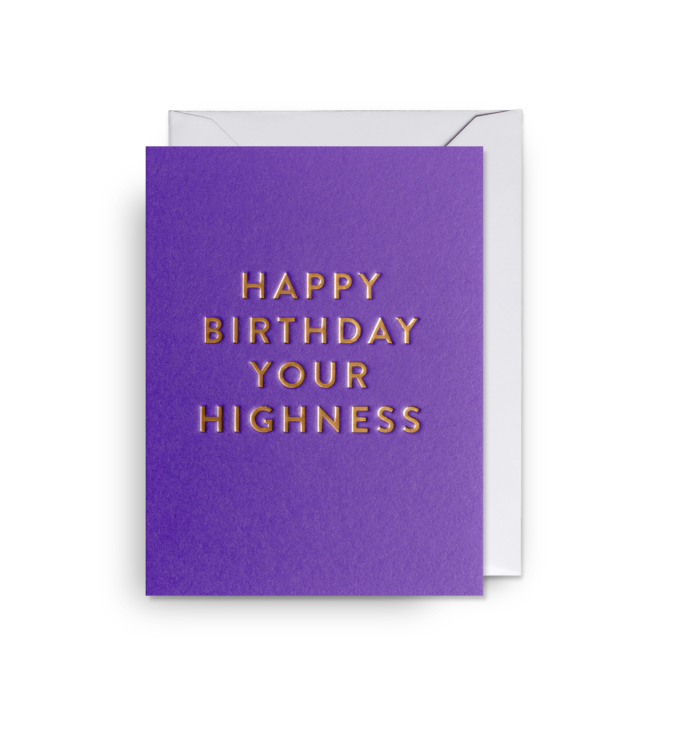 Your Highness Mini Birthday Card - UniqueEntity Art