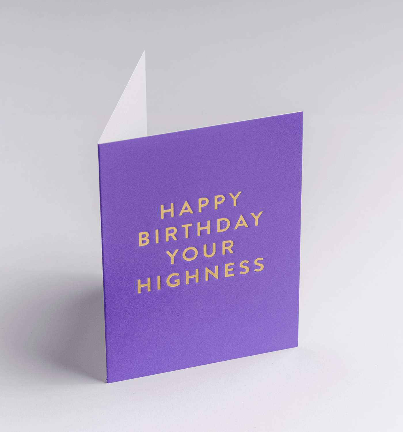 Your Highness Mini Birthday Card - UniqueEntity Art