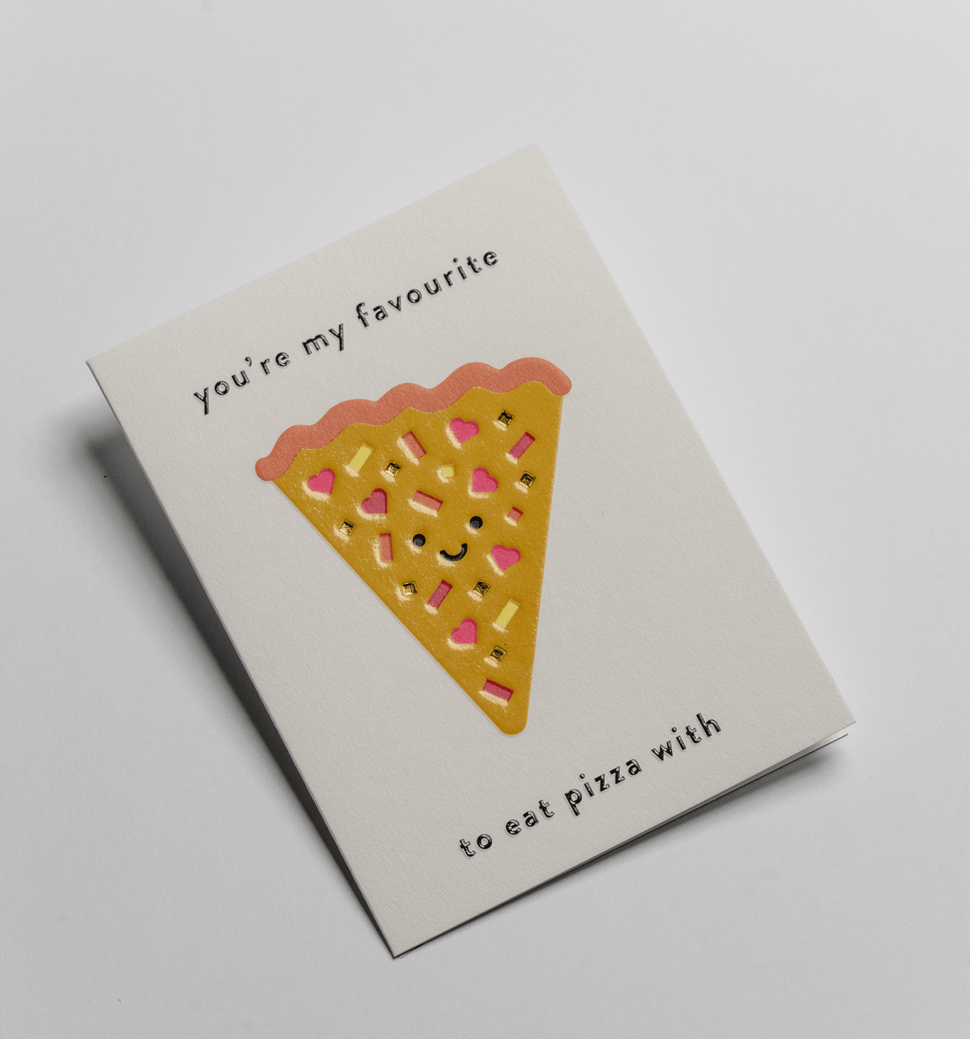 Youre My Favourite To Eat Pizza With - UniqueEntity Art